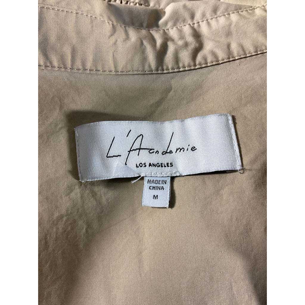 L'Academie 'The Keem' Tan Mini Dress Size M