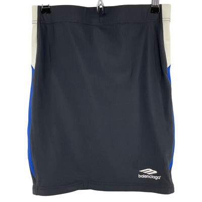 Balenciaga Sporty Black Tracksuit Miniskirt Size FR 36 / US 4