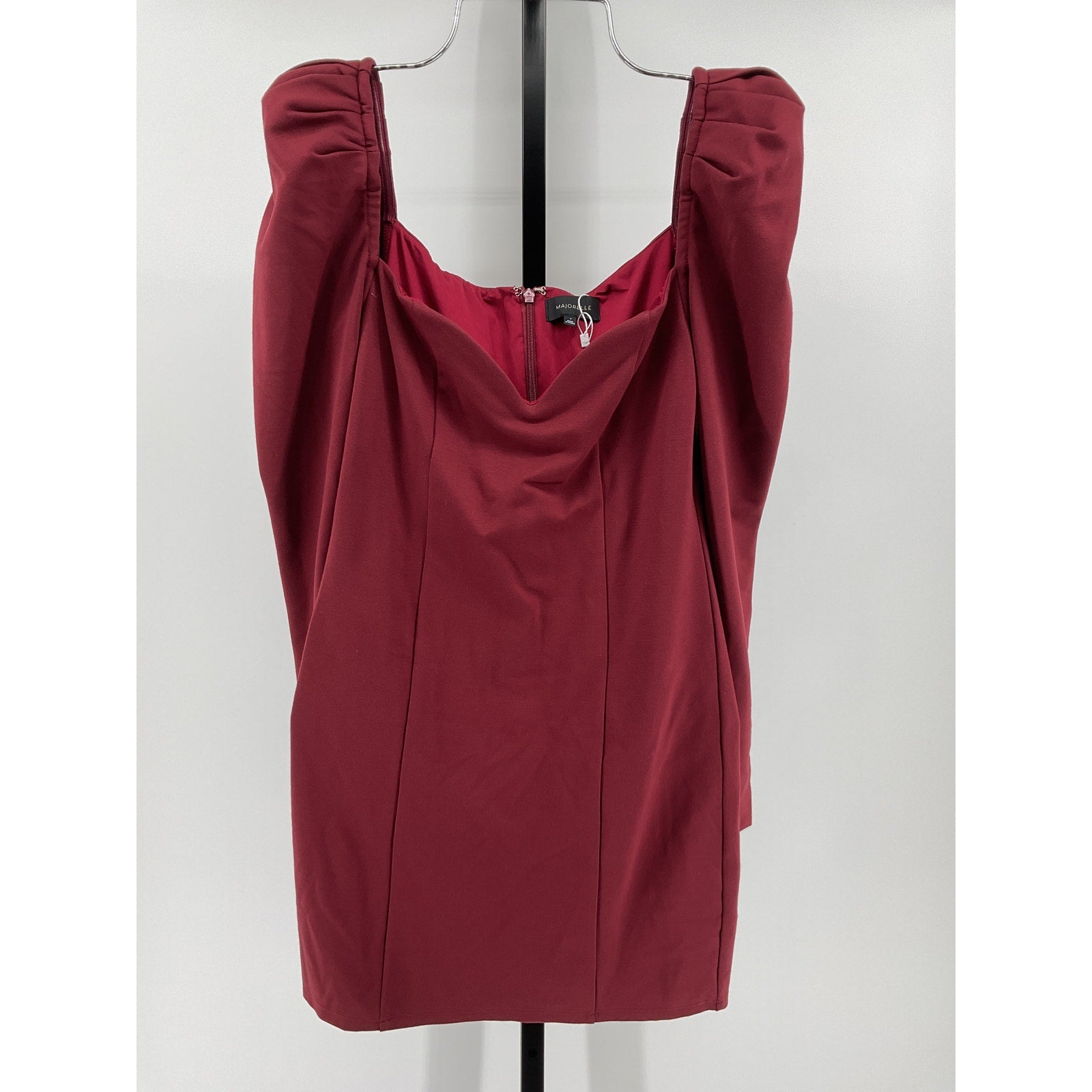 Majorelle 'Fleur' Brown Rayon Mini Dress Size S