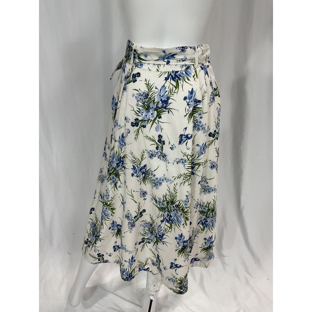 Veronica Beard 'Arwen' White Cotton Skirt Size 2