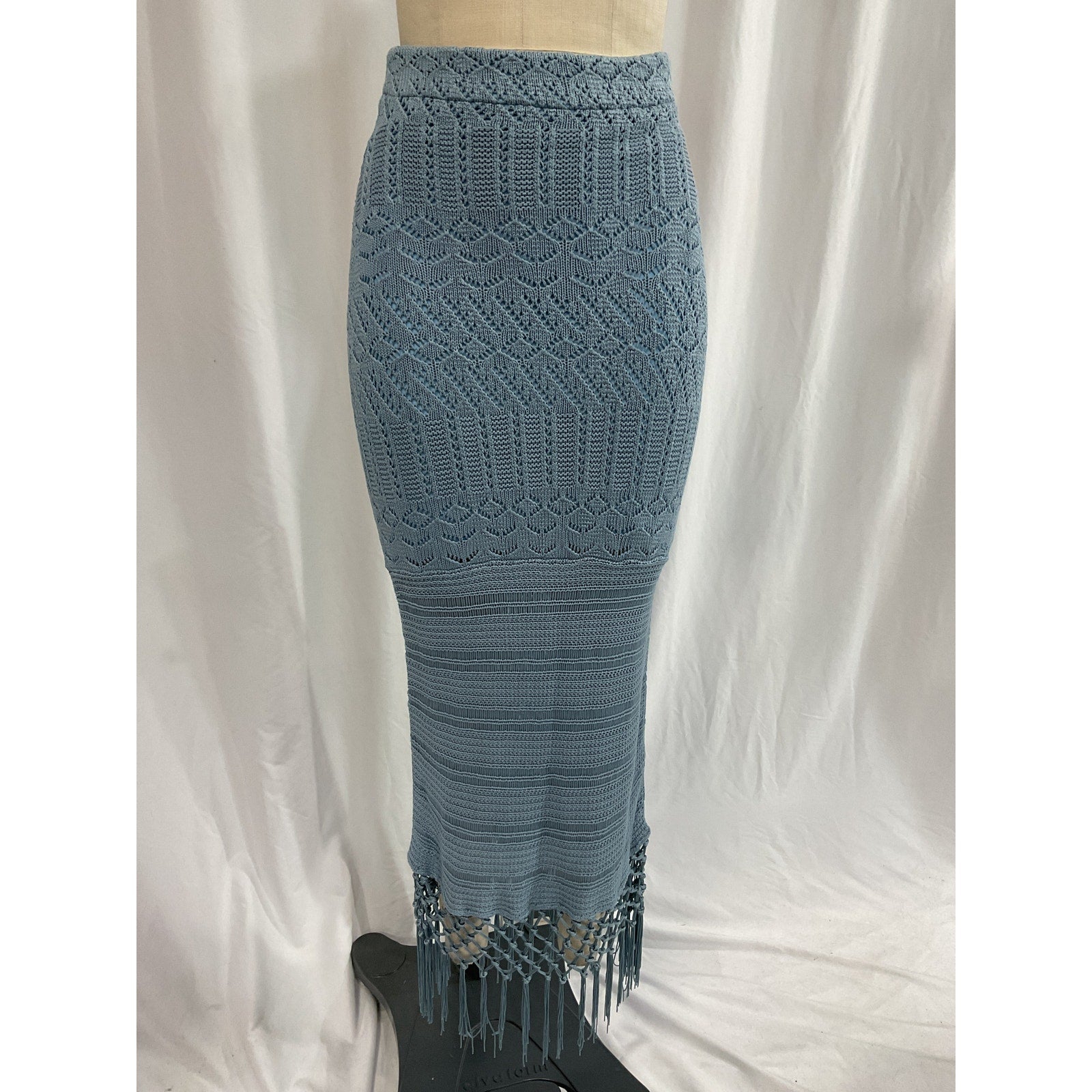 House Of Harlow 1960 x Revolve 'Sandra' Blue Skirt Size XS