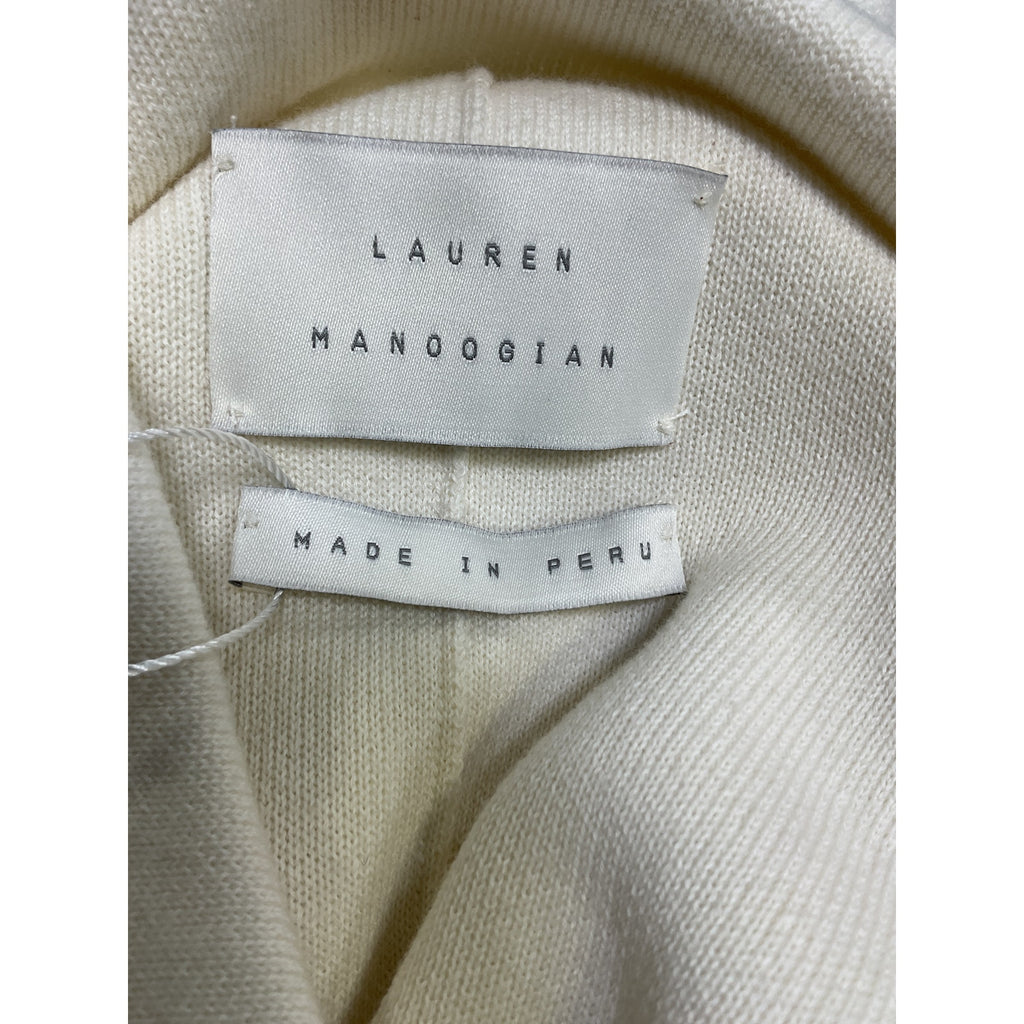 Lauren 'Manoogian' Cream Cotton Oversized Jacket Size 1