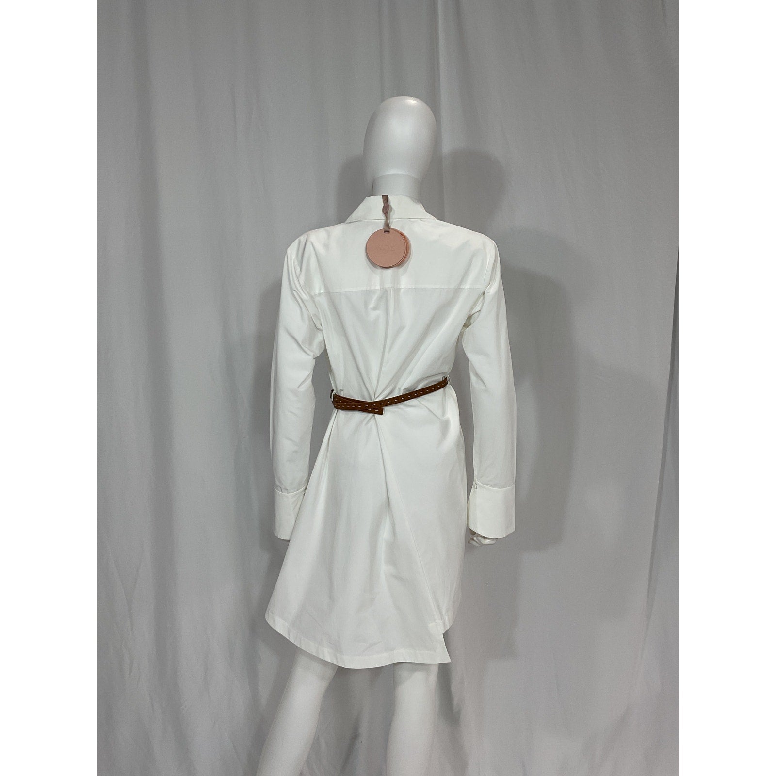 Alexis 'Veni' White Asymmetrical Dress Size S - NWT