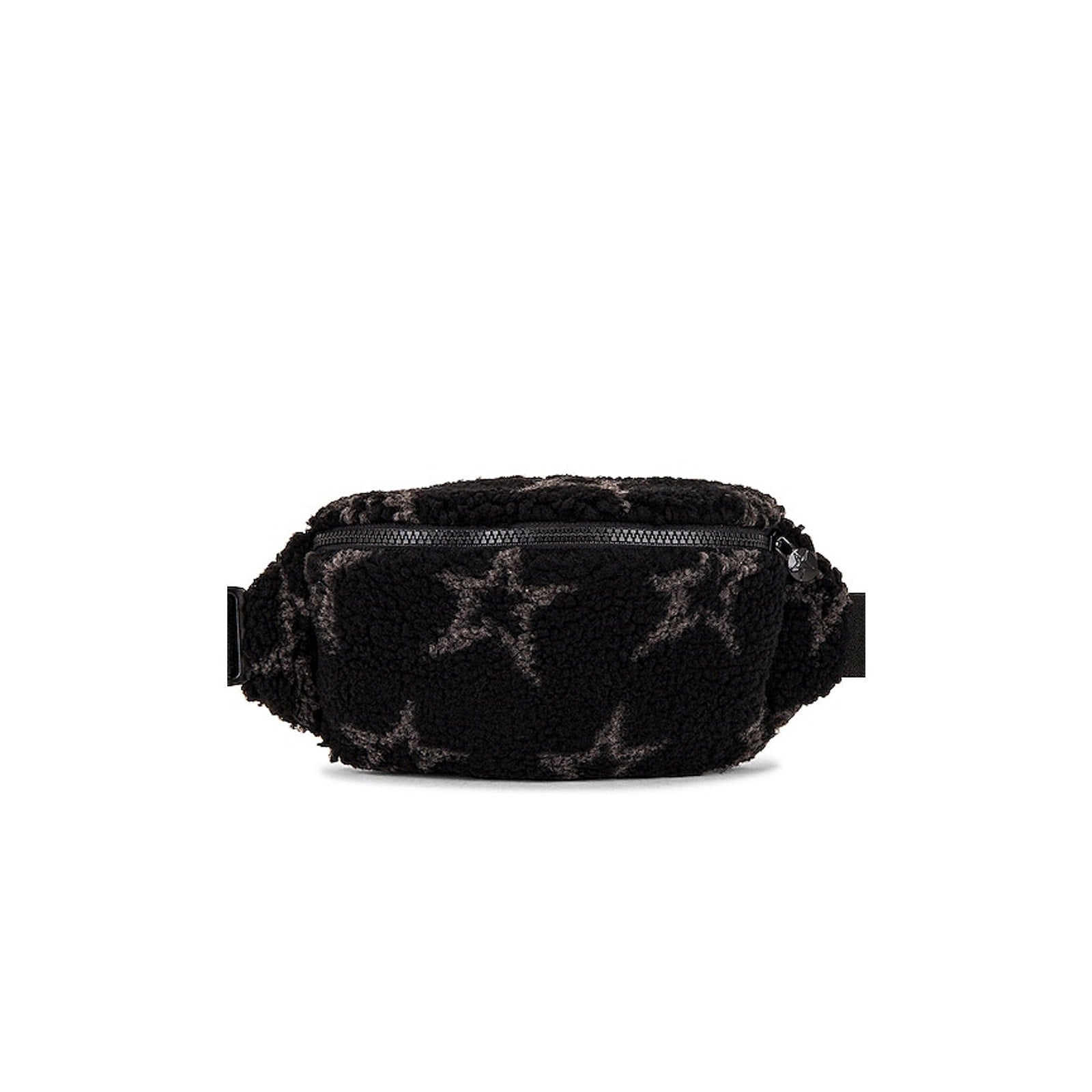 Perfect Moment 'Sherpa' Black Star Detail Waist Bag
