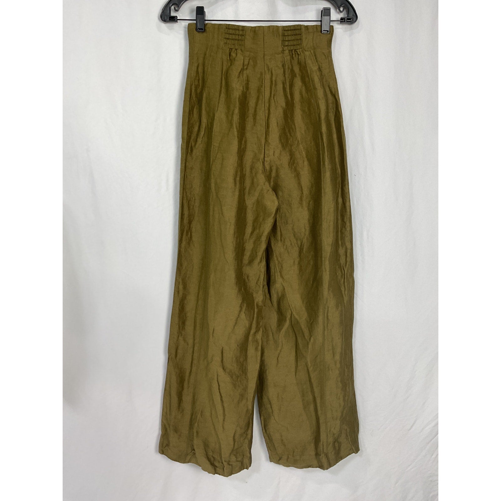 Aje 'Theory' Green Cinched Pant Size 6
