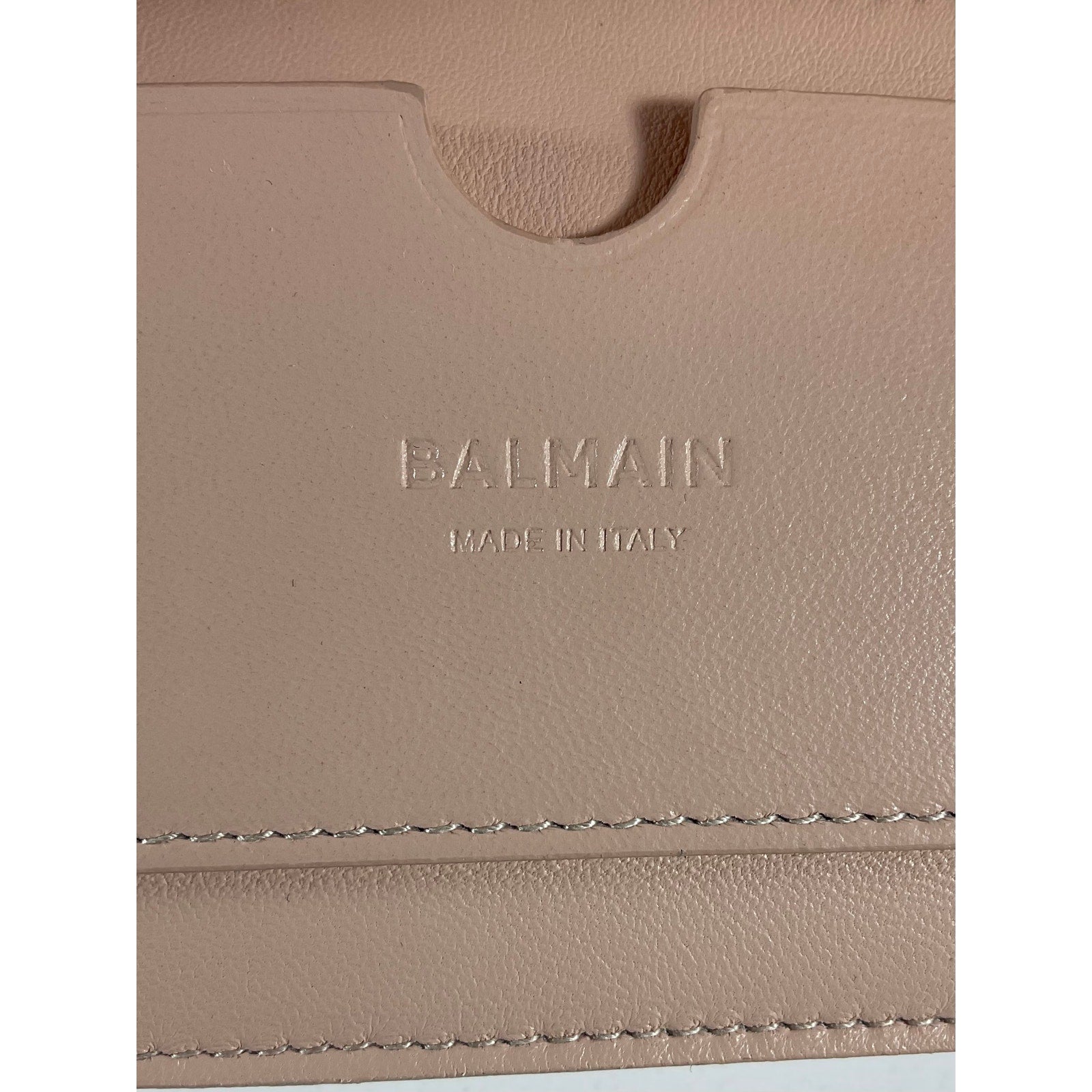 Balmain B-Buzz 'Dynasty' Pink Leather Handbag
