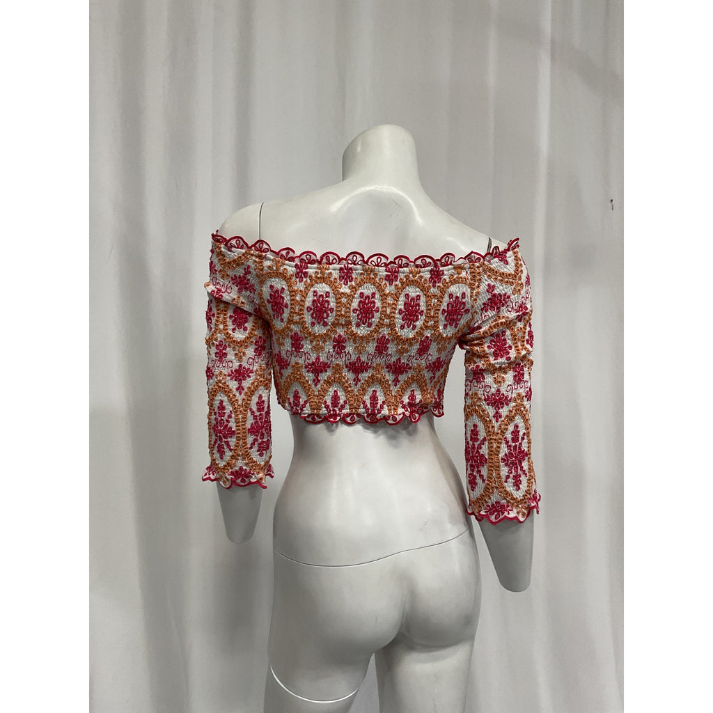 Charo Ruiz 'Marga' Pink Top Size M