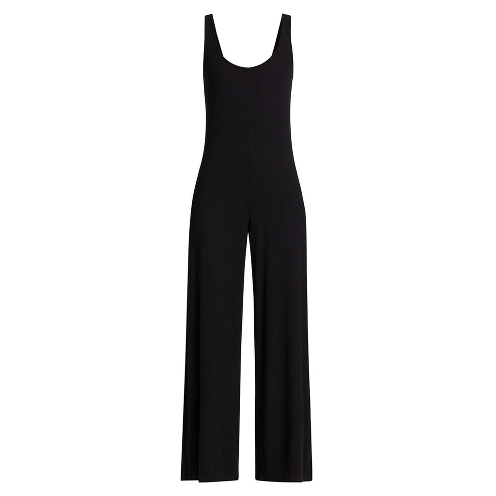 L'Agence 'Evette' Black Spandex Sleeveless Jumpsuit Size M - NWT