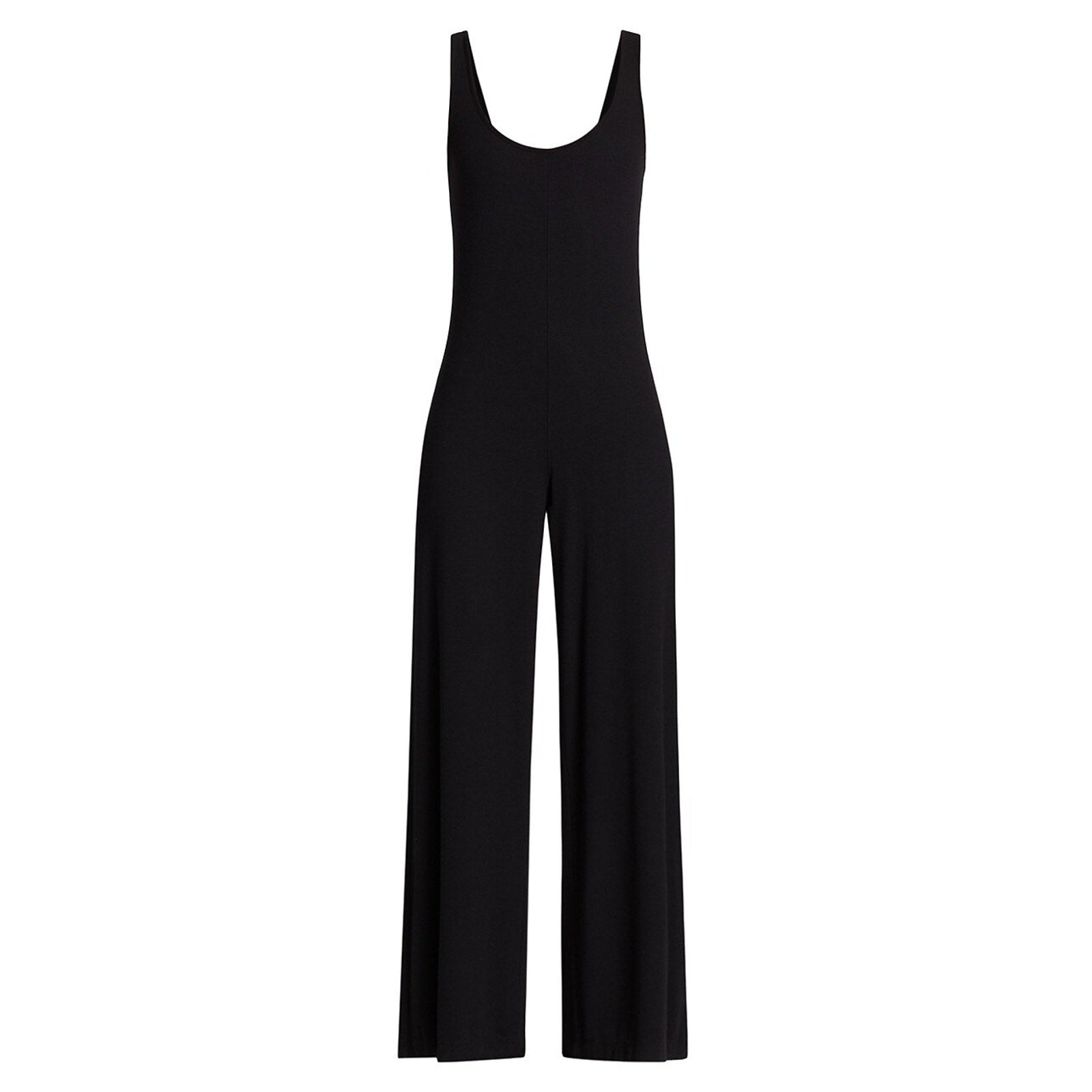 L'Agence 'Evette' Black Spandex Sleeveless Jumpsuit Size M - NWT