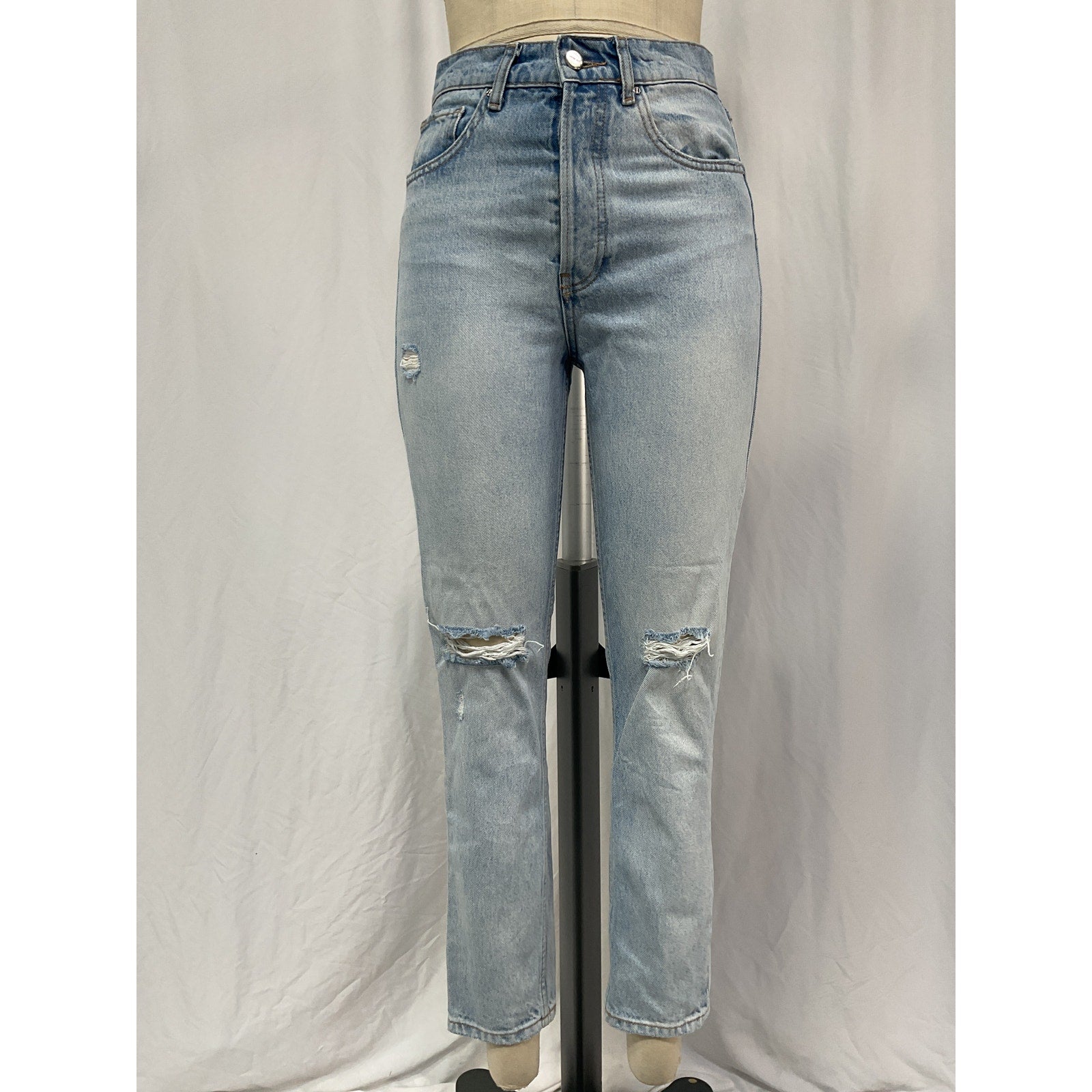 Anine Bing 'Sonya' Blue Cotton Denim Jean Size 26