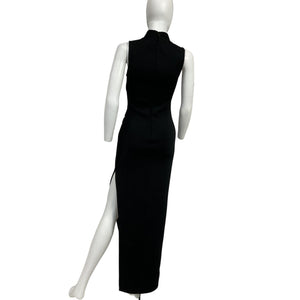 Elliatt Sleek Black Casablanca Dress Size S