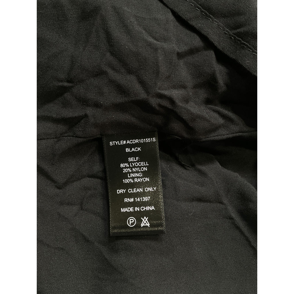 Astr The Label 'Odina' Black Back Cut Out Dress Size M
