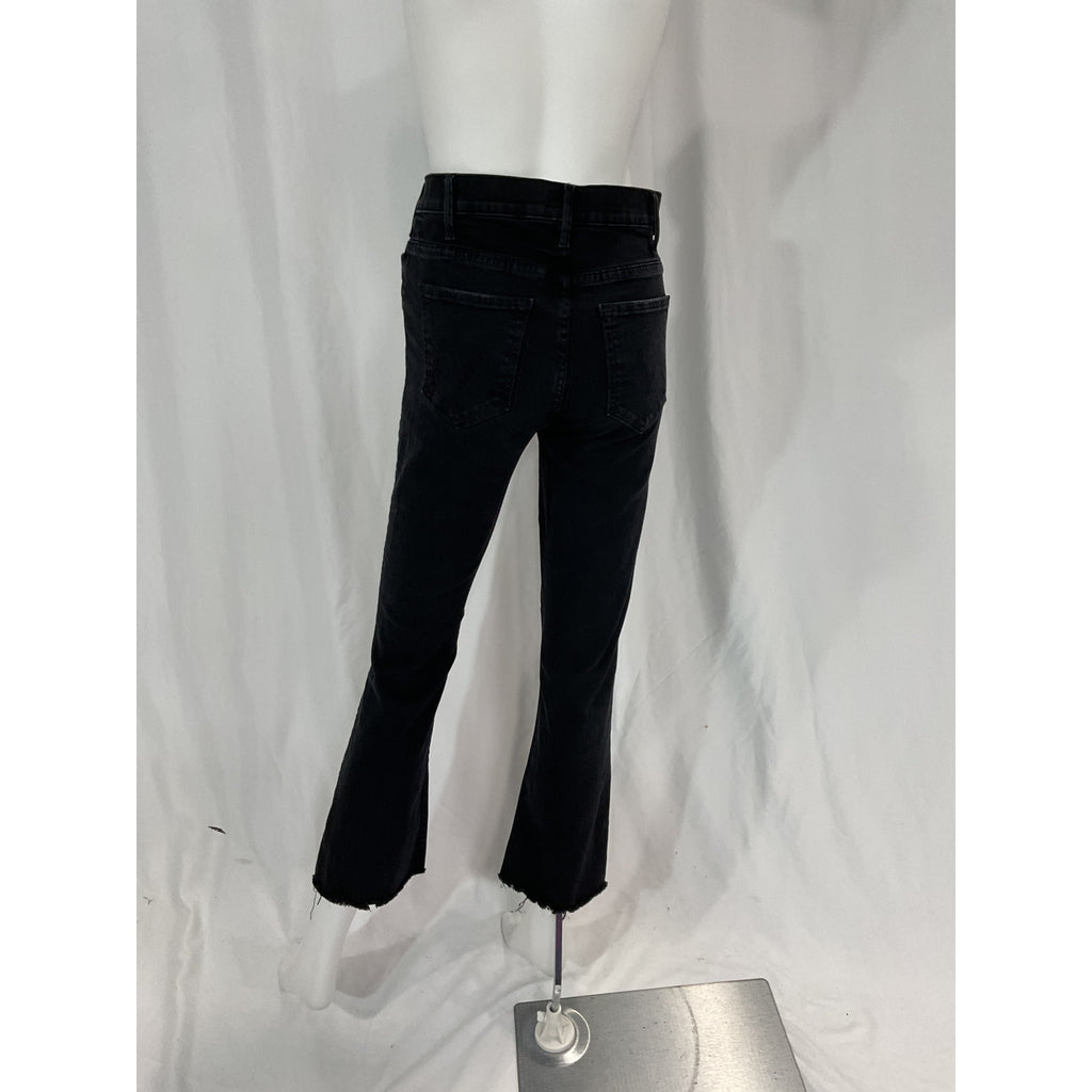 Mother 'The Hustler' Blue Ankle Fray Denim Jeans Size 27