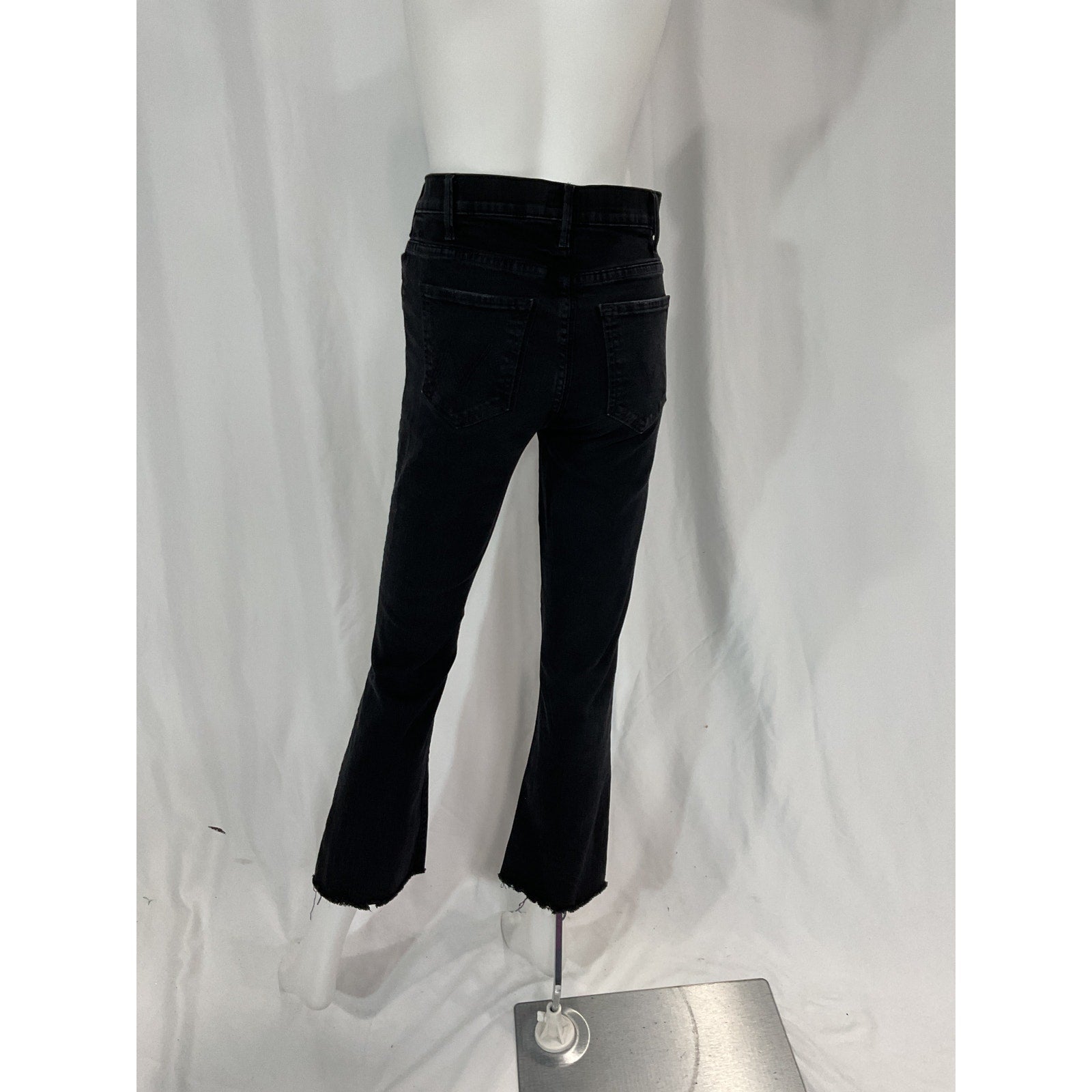 Mother 'The Hustler' Blue Ankle Fray Denim Jeans Size 27
