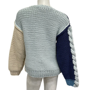 Loveshackfancy Oversized Ecru Isaiah Sweater Size XS