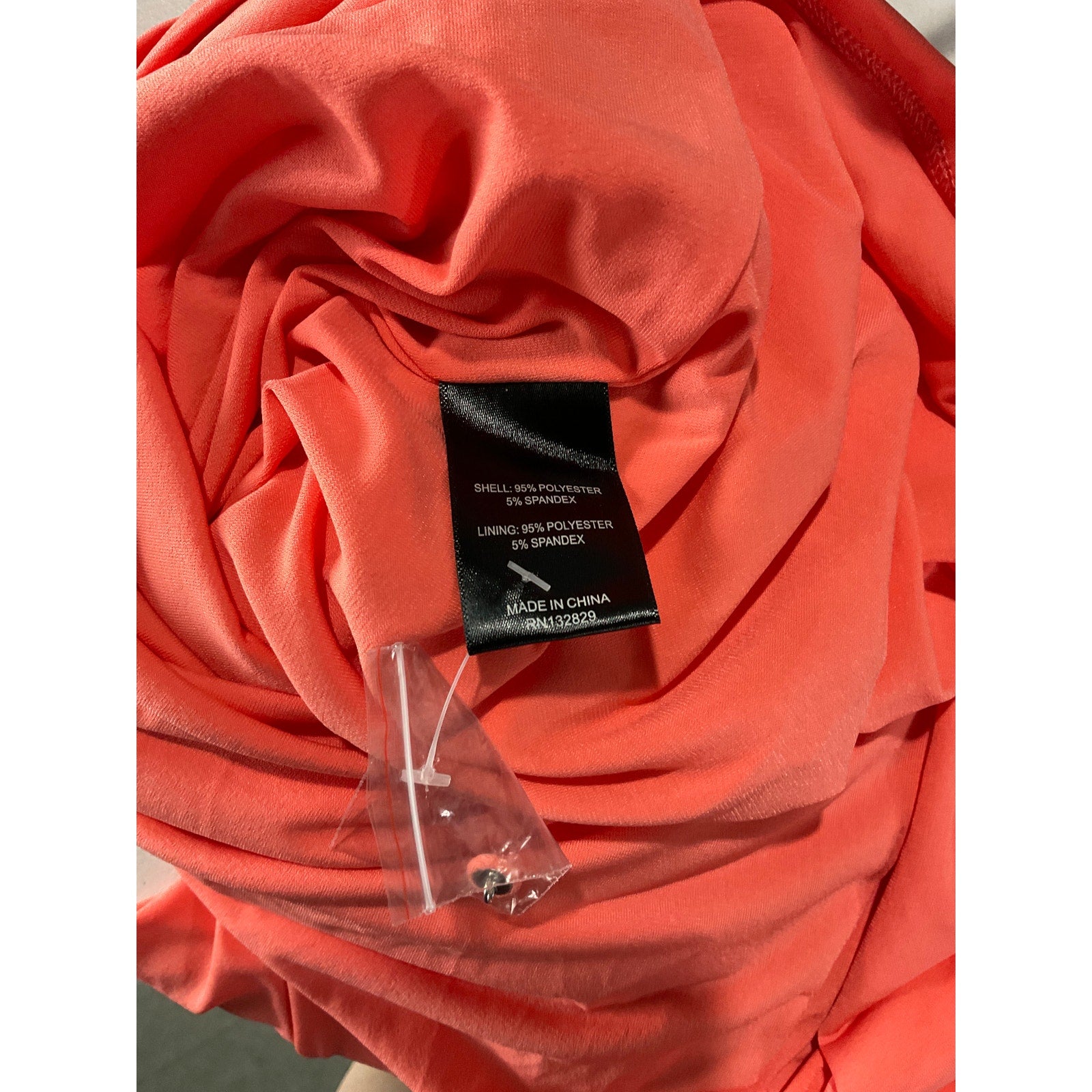 Michael Costello 'Molly' Orange Poly Mini Dress Size S - NWT