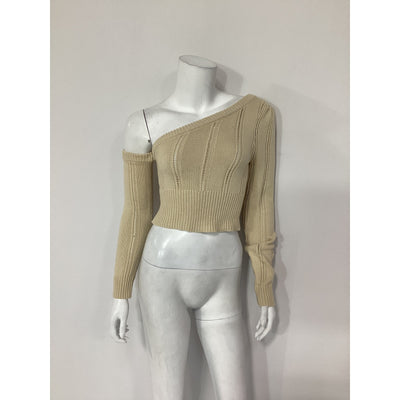 Majorelle 'Landau' White Knit Sweater Size XS - NWT