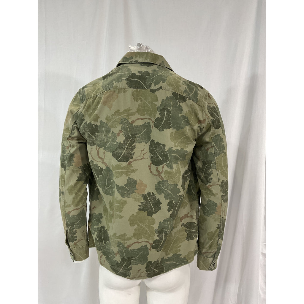 Allsaints 'Insignia' Green Camouflage Overshirt Size M - NWT