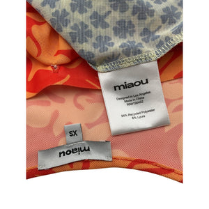 Miaou Patchwork Multicolor Ginger Dress Size XS