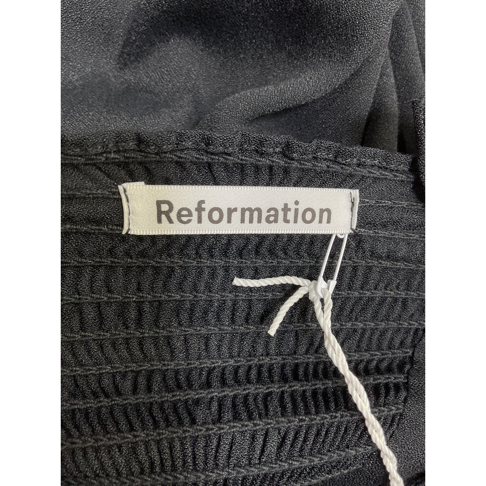 Reformation 'Petites' Black Alva Jumpsuit Size 12 P - NWT