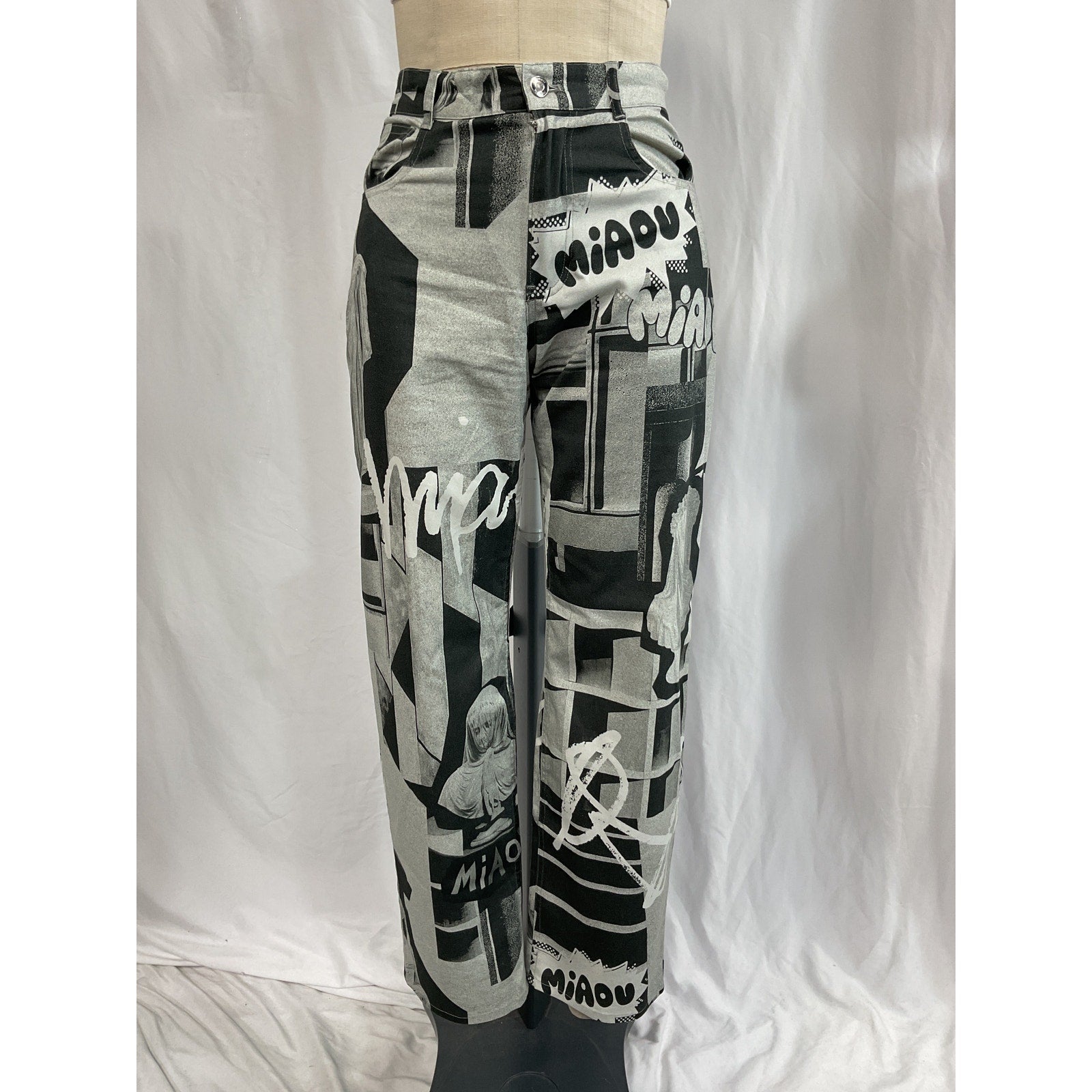 Miaou 'Fargo' Gray Pants Size XS