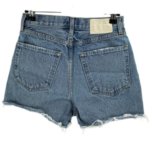 Grlfrnd High Rise Blue Jules Shorts Size 26