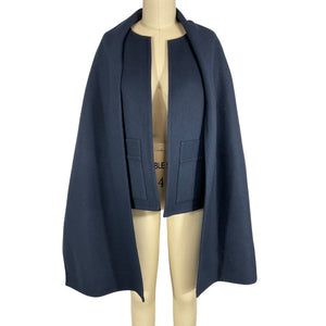 A.L.C. Draped Blue Finley Jacket Size S