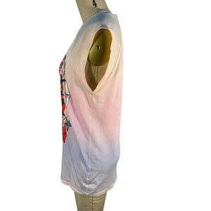 Acne Studios Ombre Pink Graphic Tank Top Size S