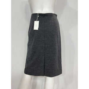 Vince Wool Grey Slip Skirt Size XS - NWT