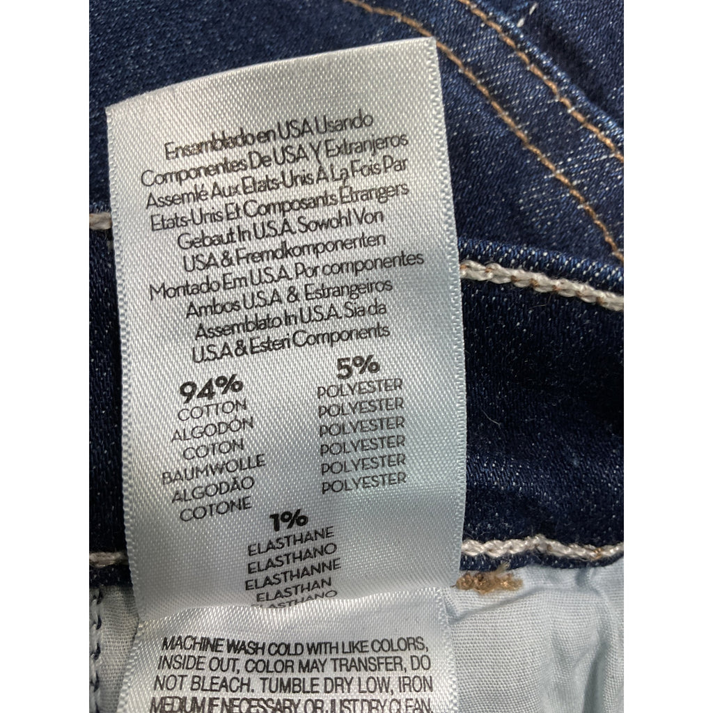 Mother 'The Rambler' Black High-Rise Cargo Denim Jeans Size 25