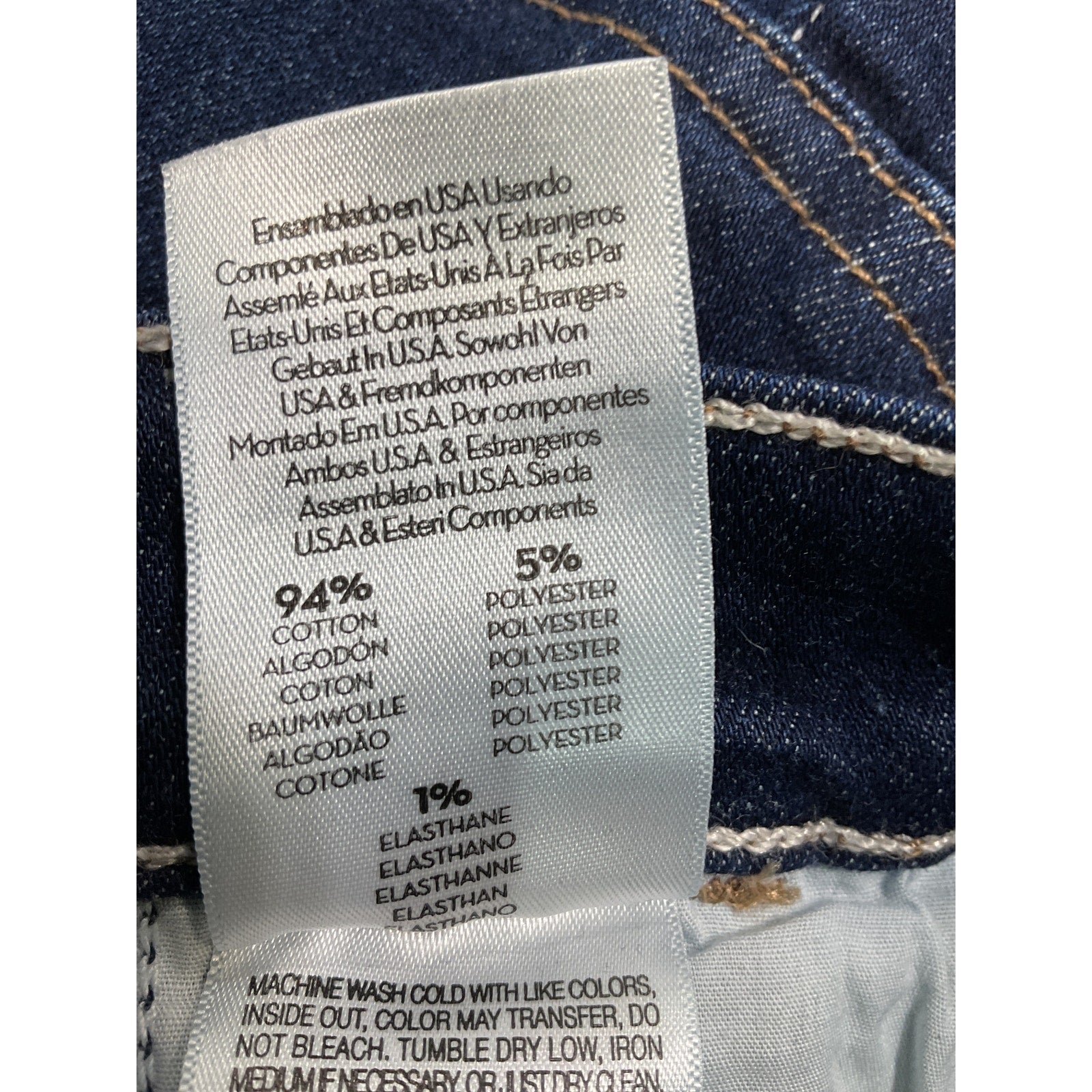 Mother 'The Rambler' Black High-Rise Cargo Denim Jeans Size 25