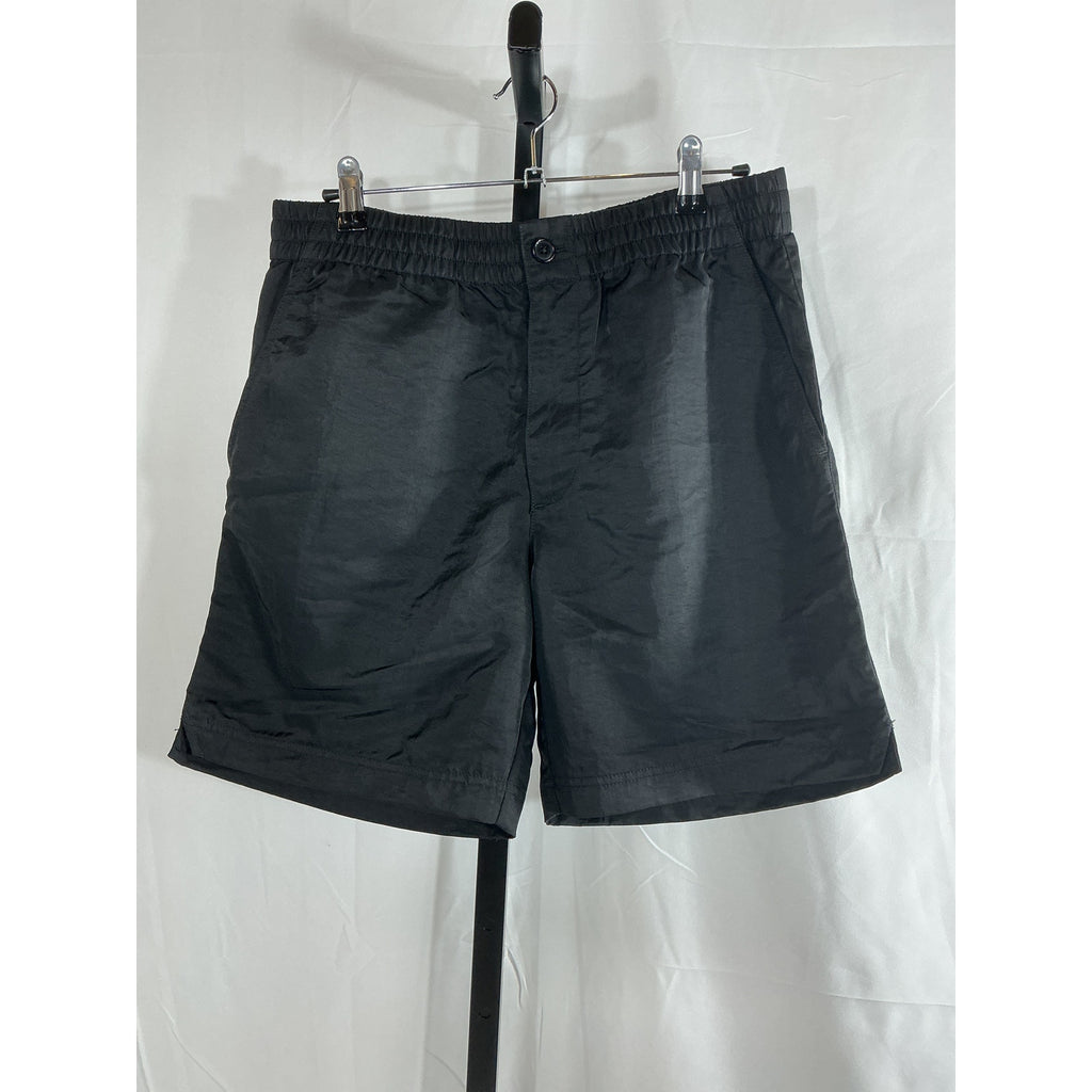 Alex Mill 'Irving' Black Nylon Shorts Size S
