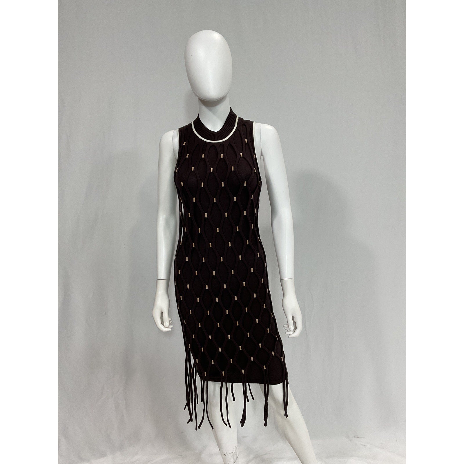 Simkhai 'Mariel' Black Beaded Embellishments Mini Dress Size XS - NWT