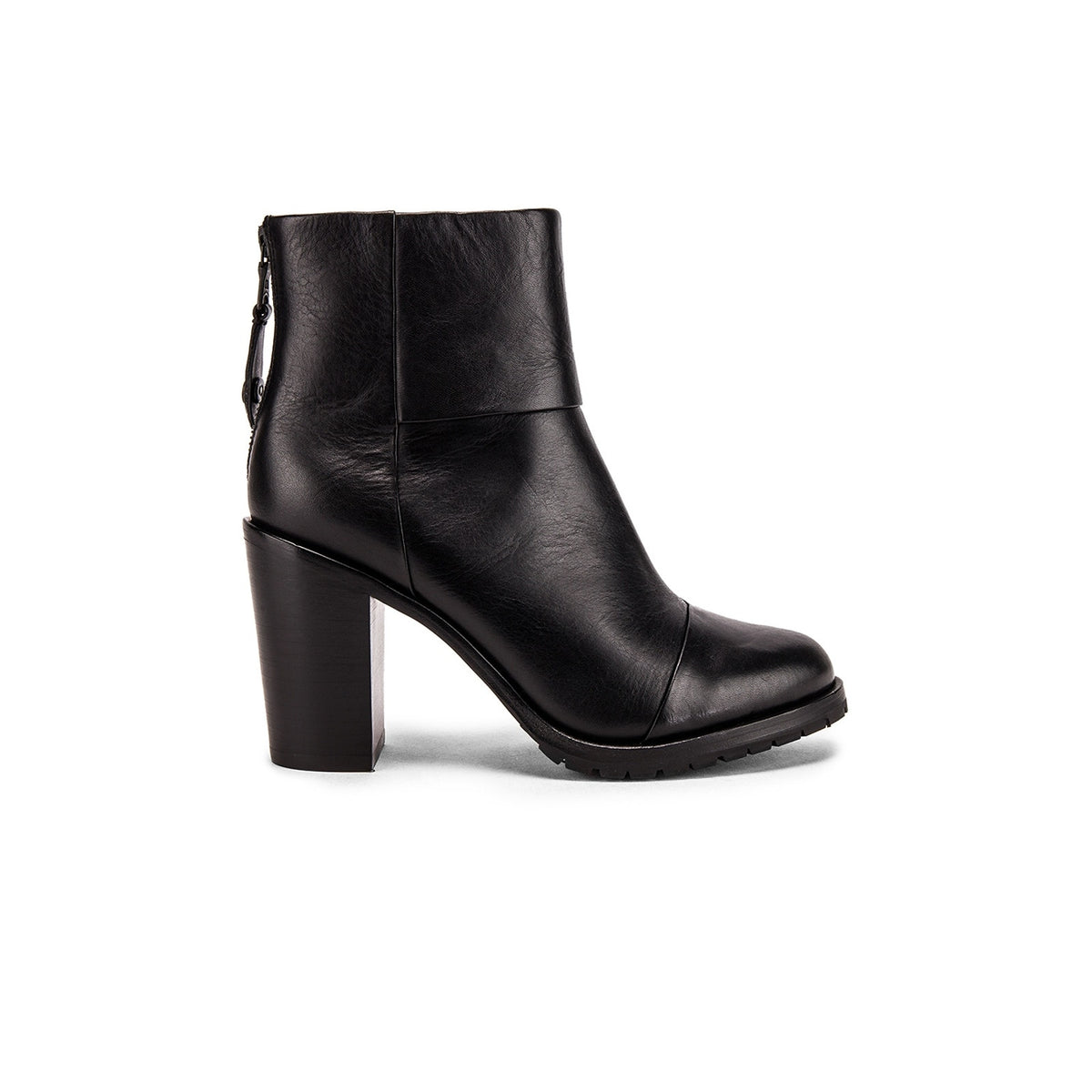Rag & Bone Newbury 2.0 Black Leather Bootie Size 6.5