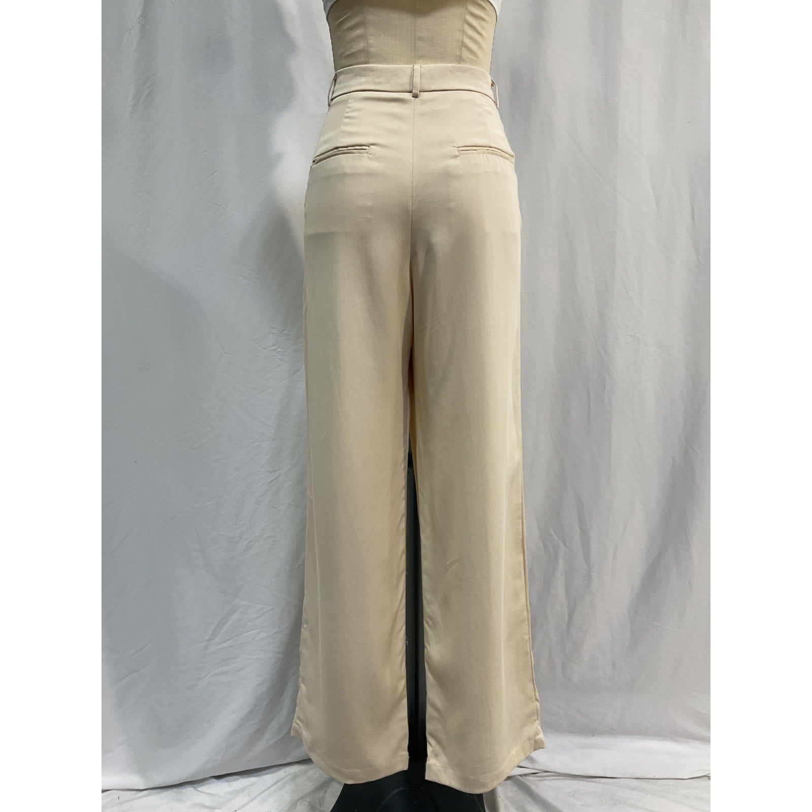 Reformation 'Mason' Tan Pant Size 8