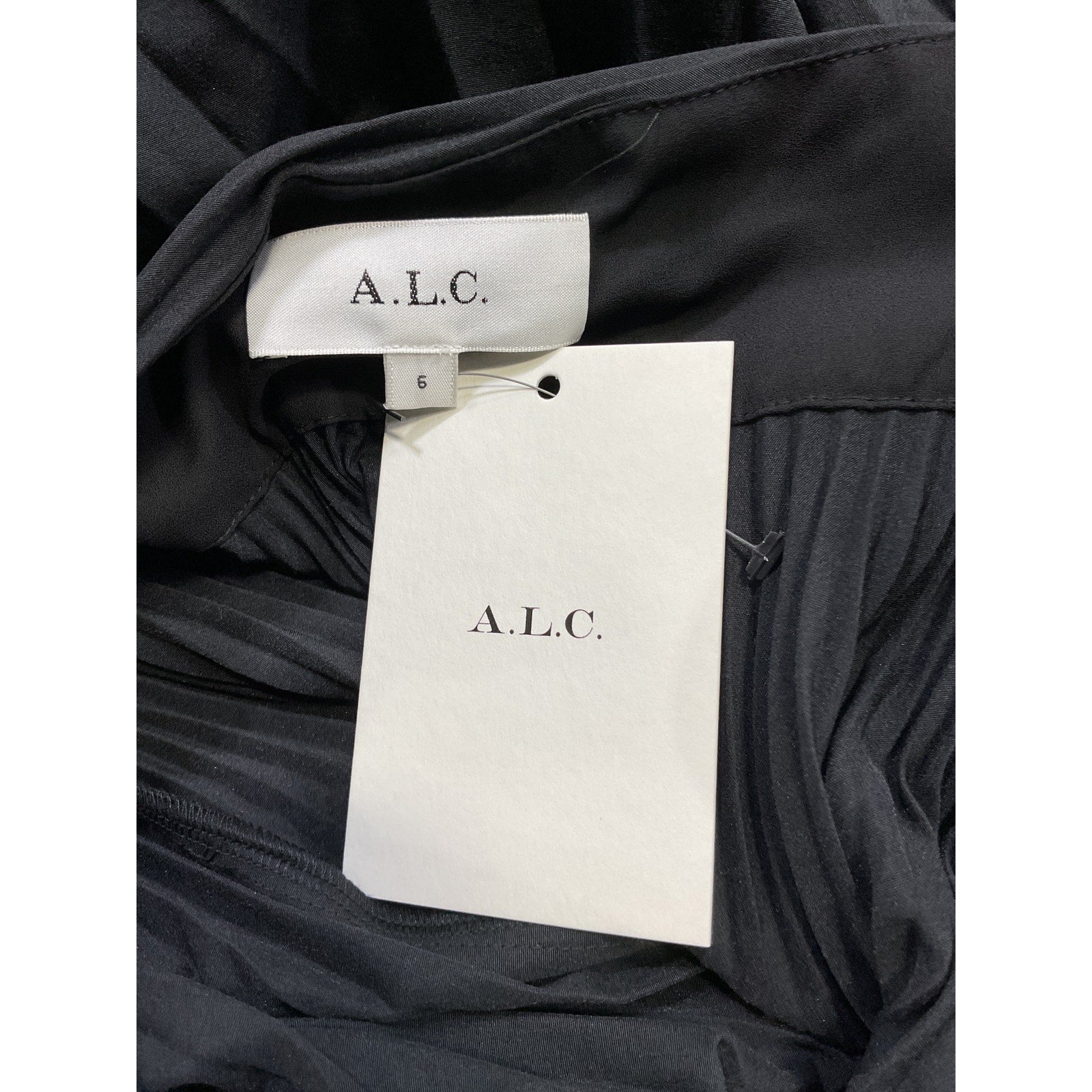 A.L.C. 'Everly' Black Crepe Dress Size 6 - NWT
