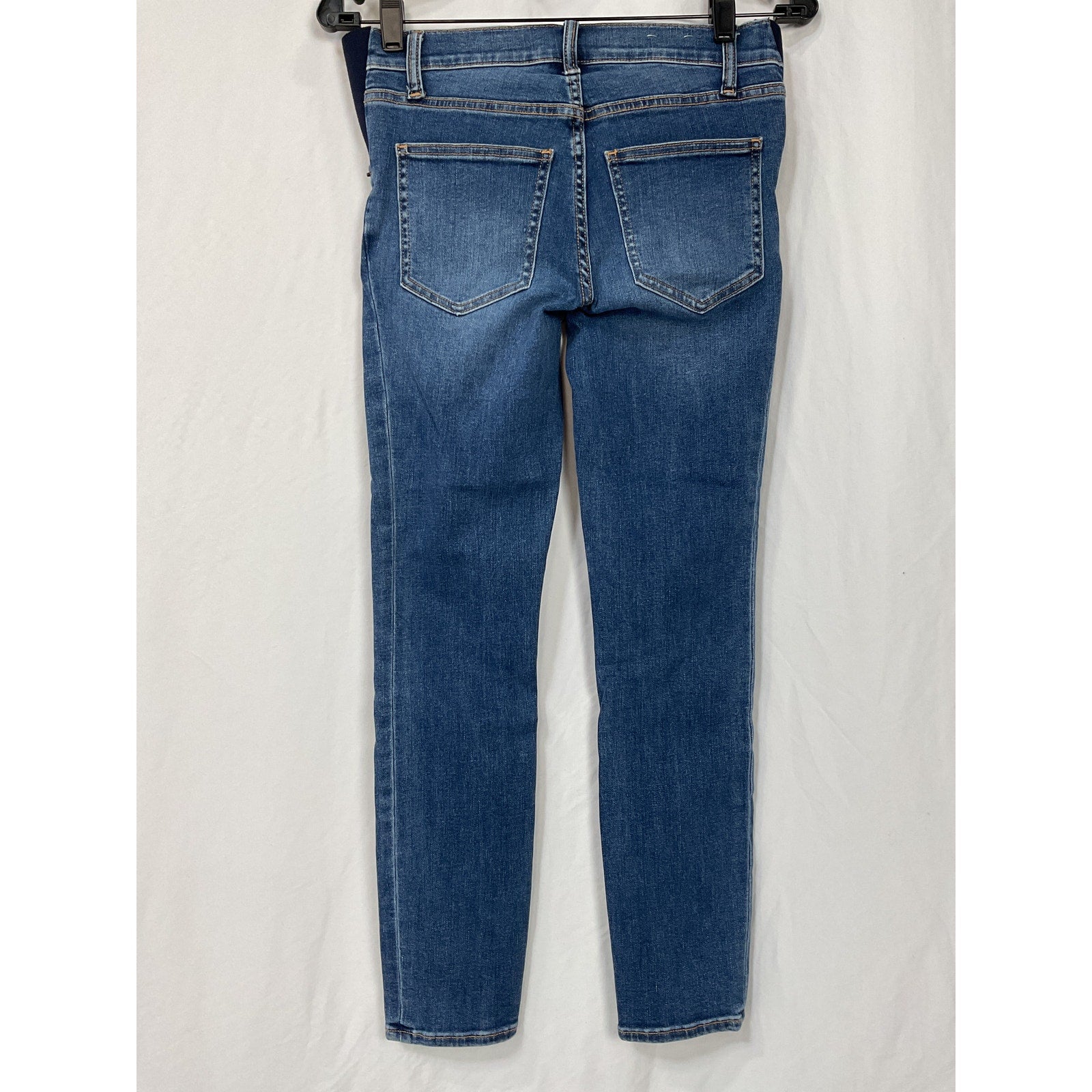 Hatch 'The Slim' Blue Cotton Maternity Jean Size 25