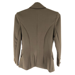 L'Agence Tailored Brown Double-Breasted Blazer Size 0