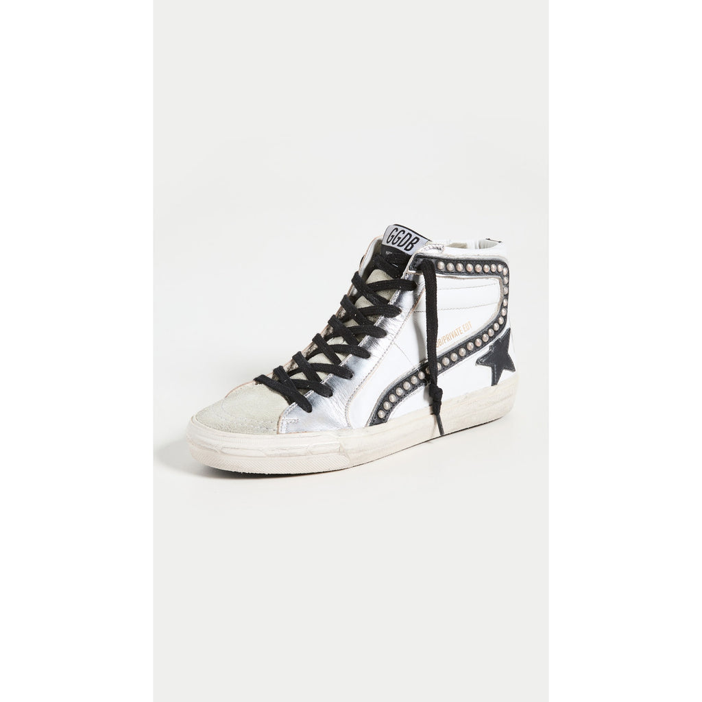 Golden Goose White Slide Sneakers Size 8