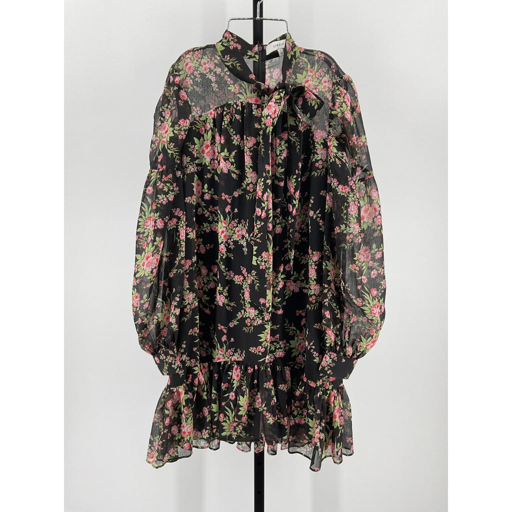 Likely 'Clarita' Black Polyester Dress Size 4