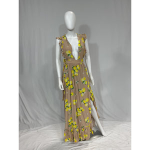 Majorelle 'Sweet Pea' Tan Crepe Dress Size XS
