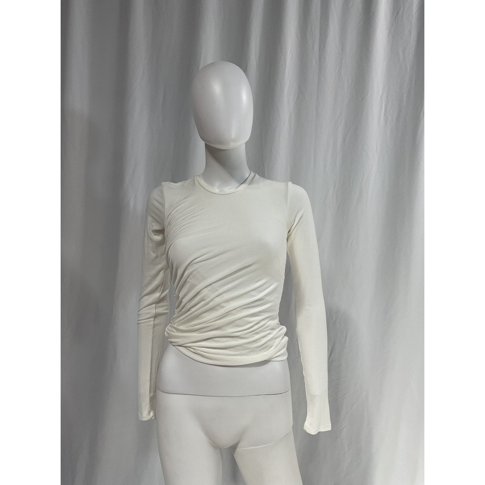 The Line By K 'Tera' White T-Shirt Size S
