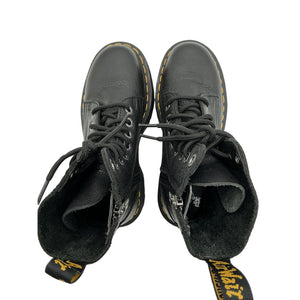 Dr. Martens Platform Black Jadon Pisa Leather Boots Size 5 M