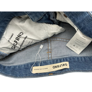 Grlfrnd High Rise Stretch Skinny Blue Kendall Denim Jeans Size 23