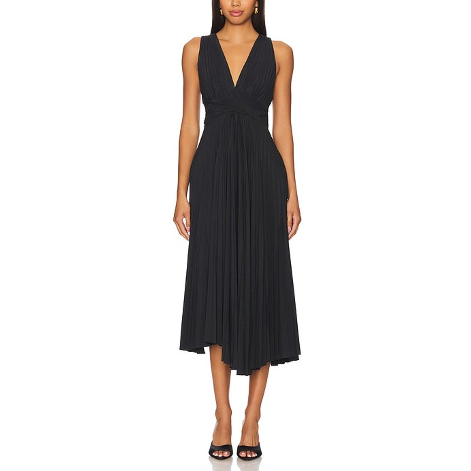 A.L.C. 'Everly' Black Crepe Dress Size 6 - NWT