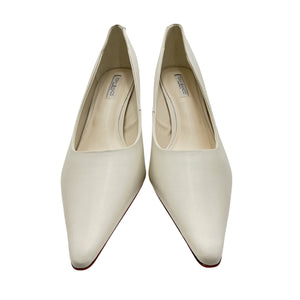 Tony Bianco Sleek White Stevie Pumps Size 11