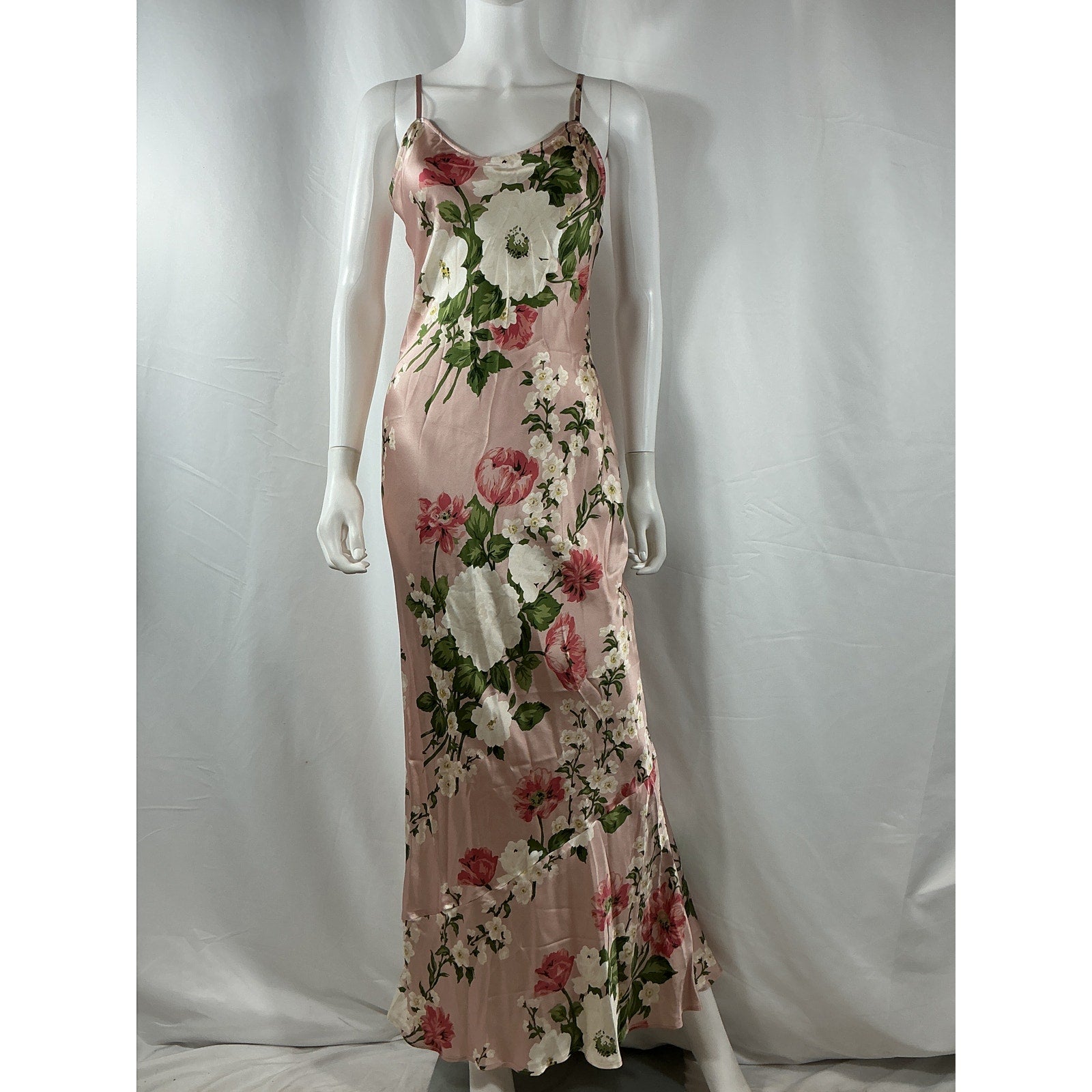 Reformation 'Parma' Pink Silk Dress Size S