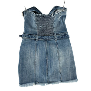 Retrofête Strapless Blue Ashlyn Dress Size S