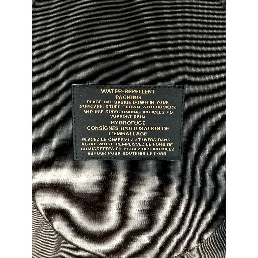 Eric Javits Scarf 'Agatha' Black Wool Hat Size OS