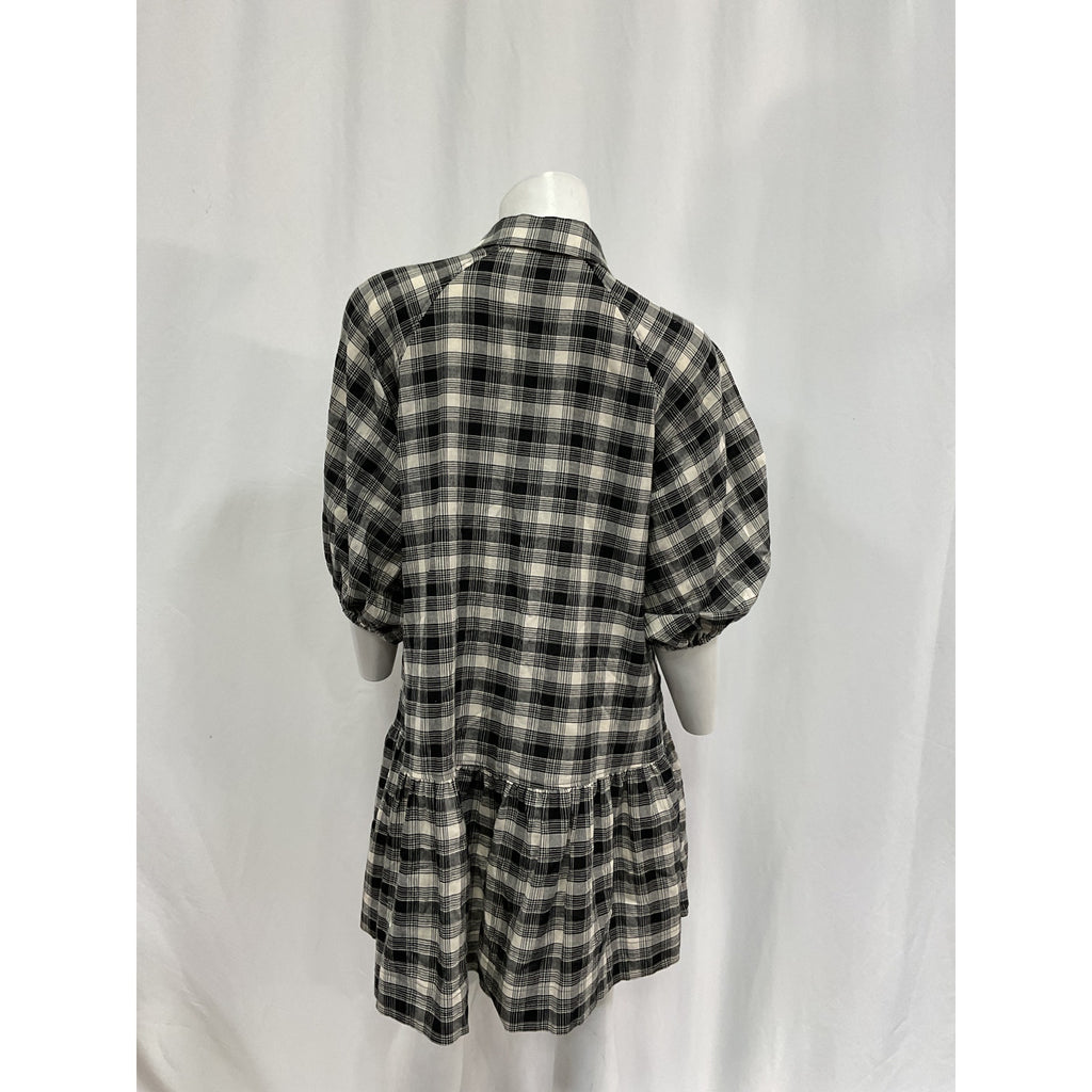 Jonathan Simkhai 'Standard Crissy' Black Mini Dress Size M